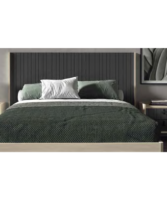 Dormitorio moderno y elegante en tono Taiga y Carbono