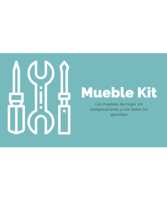 Aparador de 2 puertas con 1 cajón