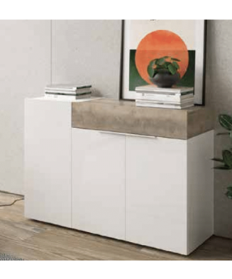 Aparador en dos tonos de madera