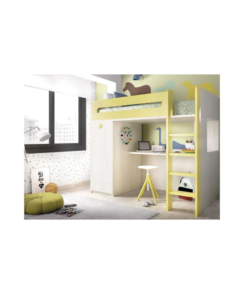 Compacto juvenil con escritorio