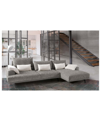Chaise Longue en color gris