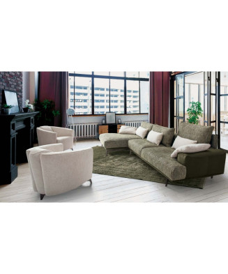 Chaise Longue en color verde