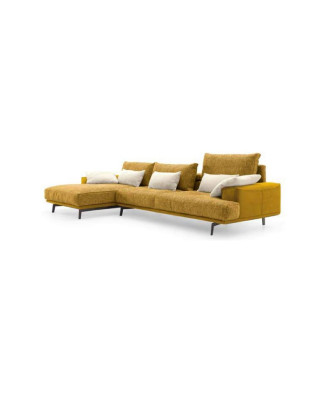 Chaise Longue en color mostaza texas