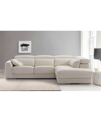 Sofá chaiselongue con gran almacenaje