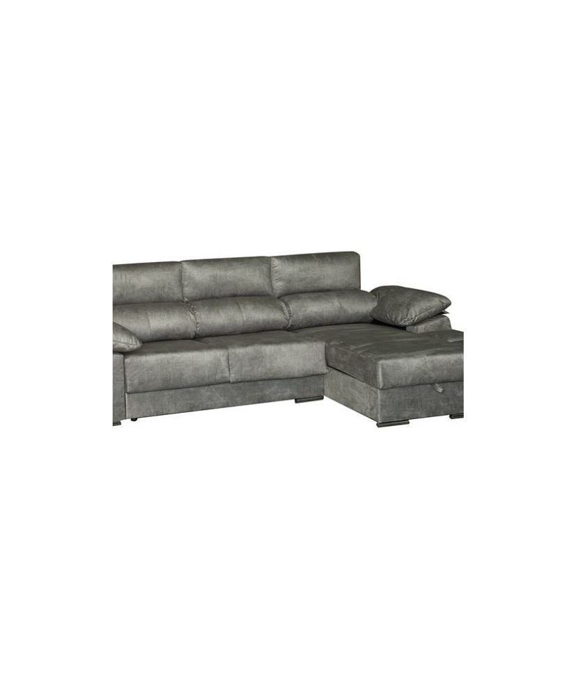 Sofá de dos plazas y chaiselongue