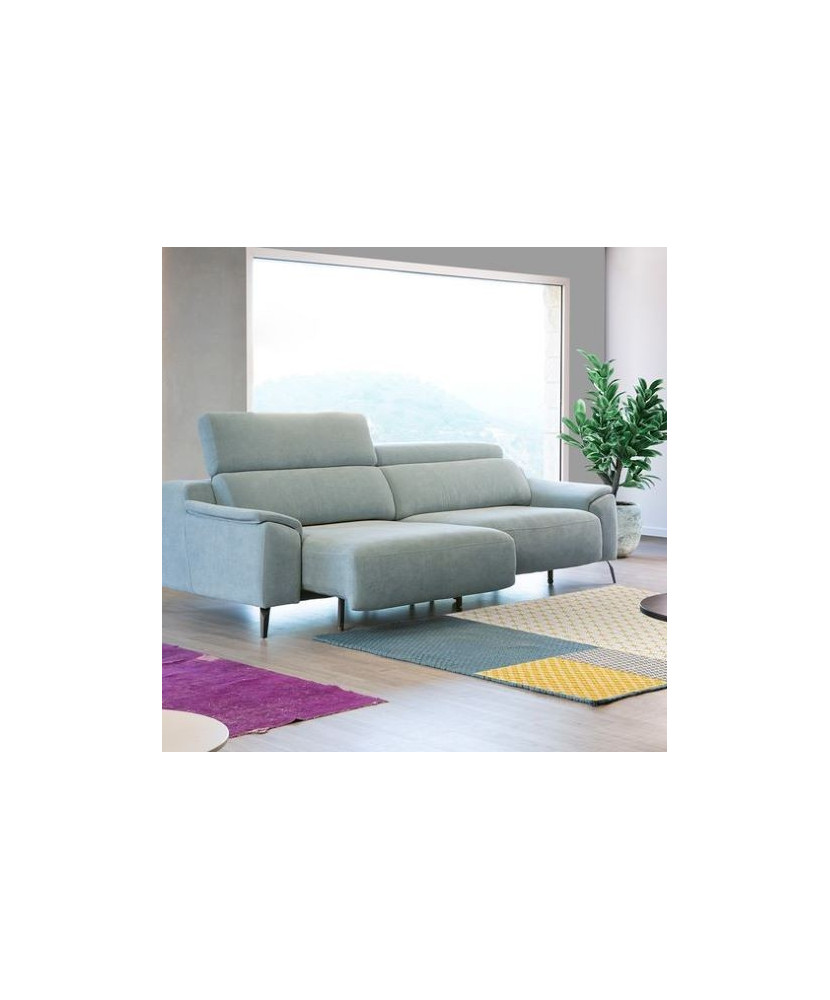 Sofá chaiselongue super extensible de 203 cm