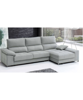 Sofá de dos plaza deslizante con arcón en chaiselonge