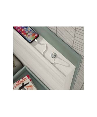 Dormitorio juvenil completo con escritorio armario y cama con conector USB Dormitorio juvenil completo con escritorio armario y cama con conector USB