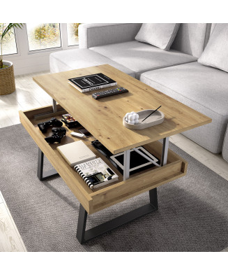Mesa de centro elevable zafiro