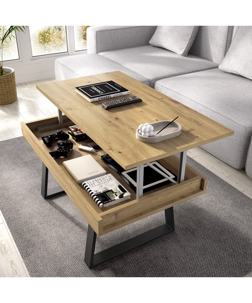 Mesa de centro elevable zafiro
