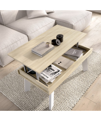 Mesa de centro elevable rubí