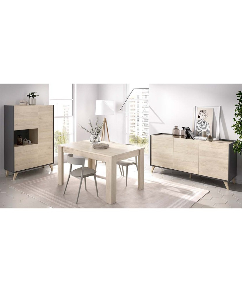 Aparador comedor con mesa elevable