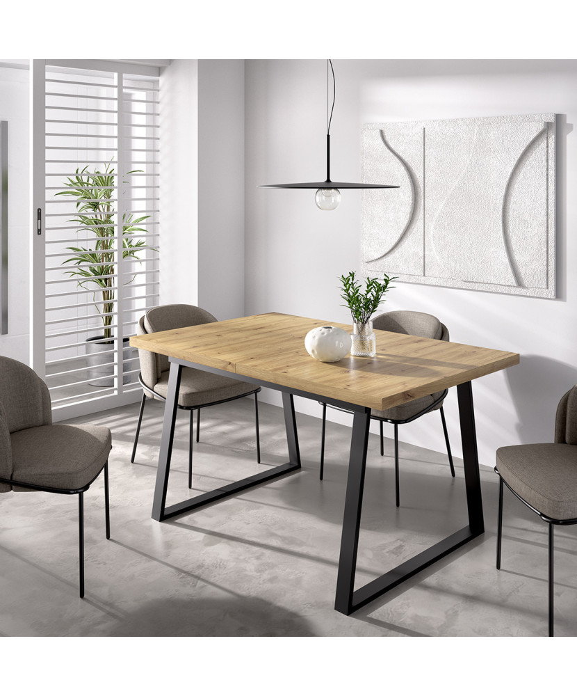 Mesa comedor extensible Perla