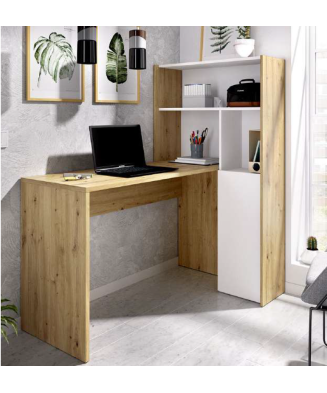 Escritorio con estanteria opcion montaje en L