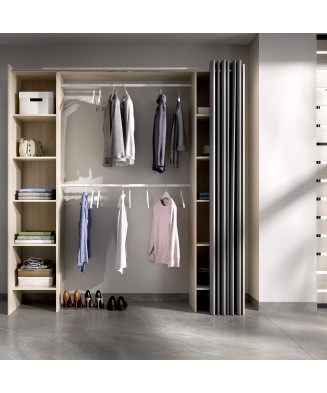 Armario Kit Vestidor Con Cortina