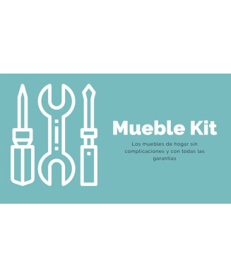 Cómoda 3 Cajones de 80 cm